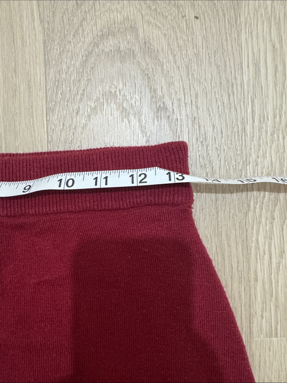 Day + Moon Women's Red College Sweater Skirt Small NWT - Picture 9 of 12